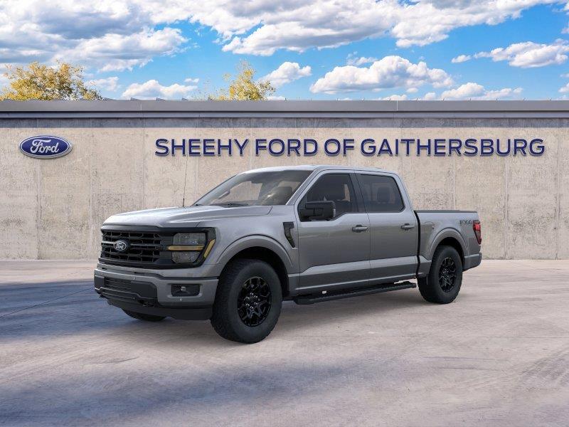 New 2026 Carbonized Gray Metallic Ford XLT image 2