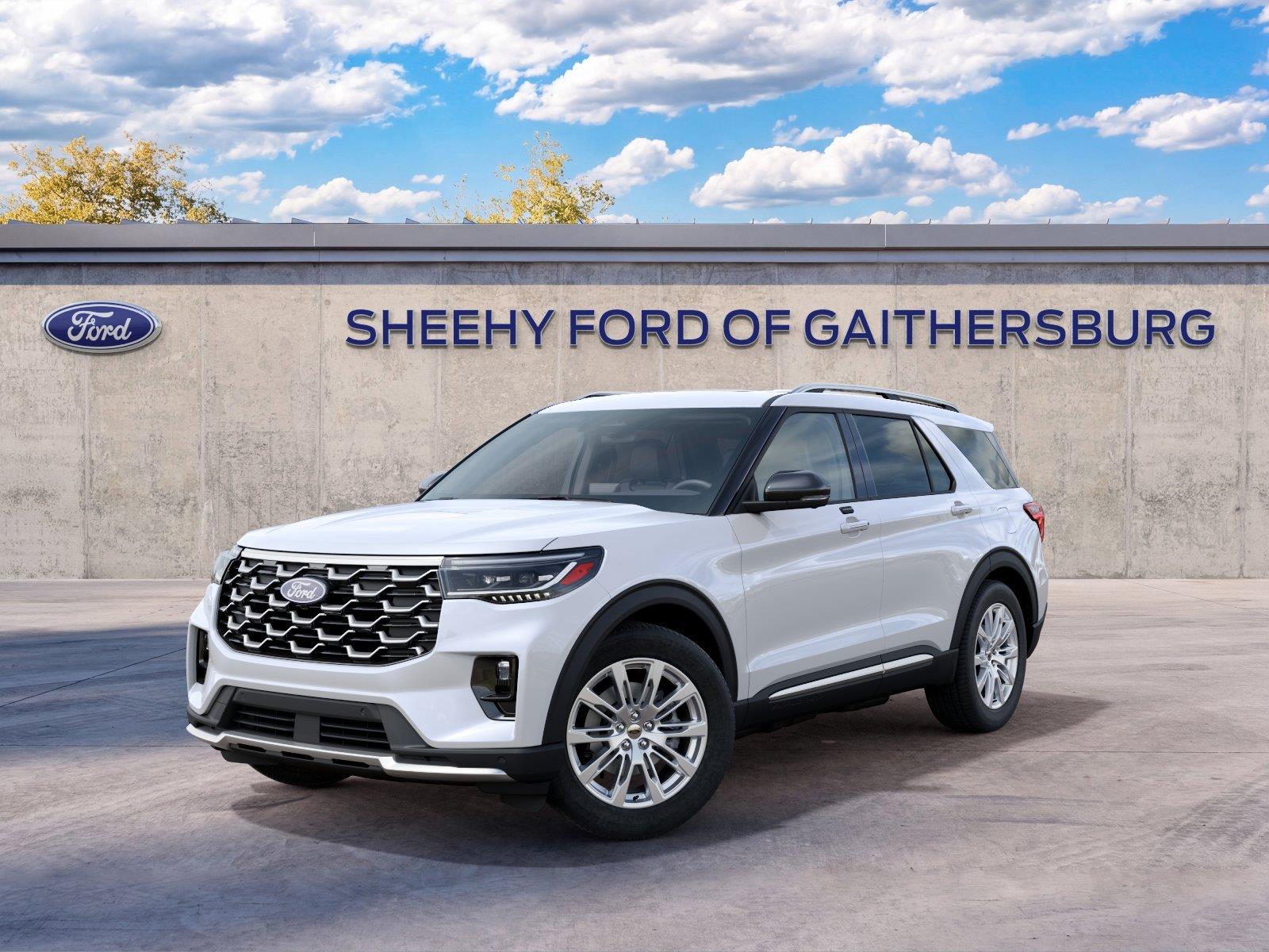 New 2027 Star White Metallic Tri-Coat Ford Platinum image 3