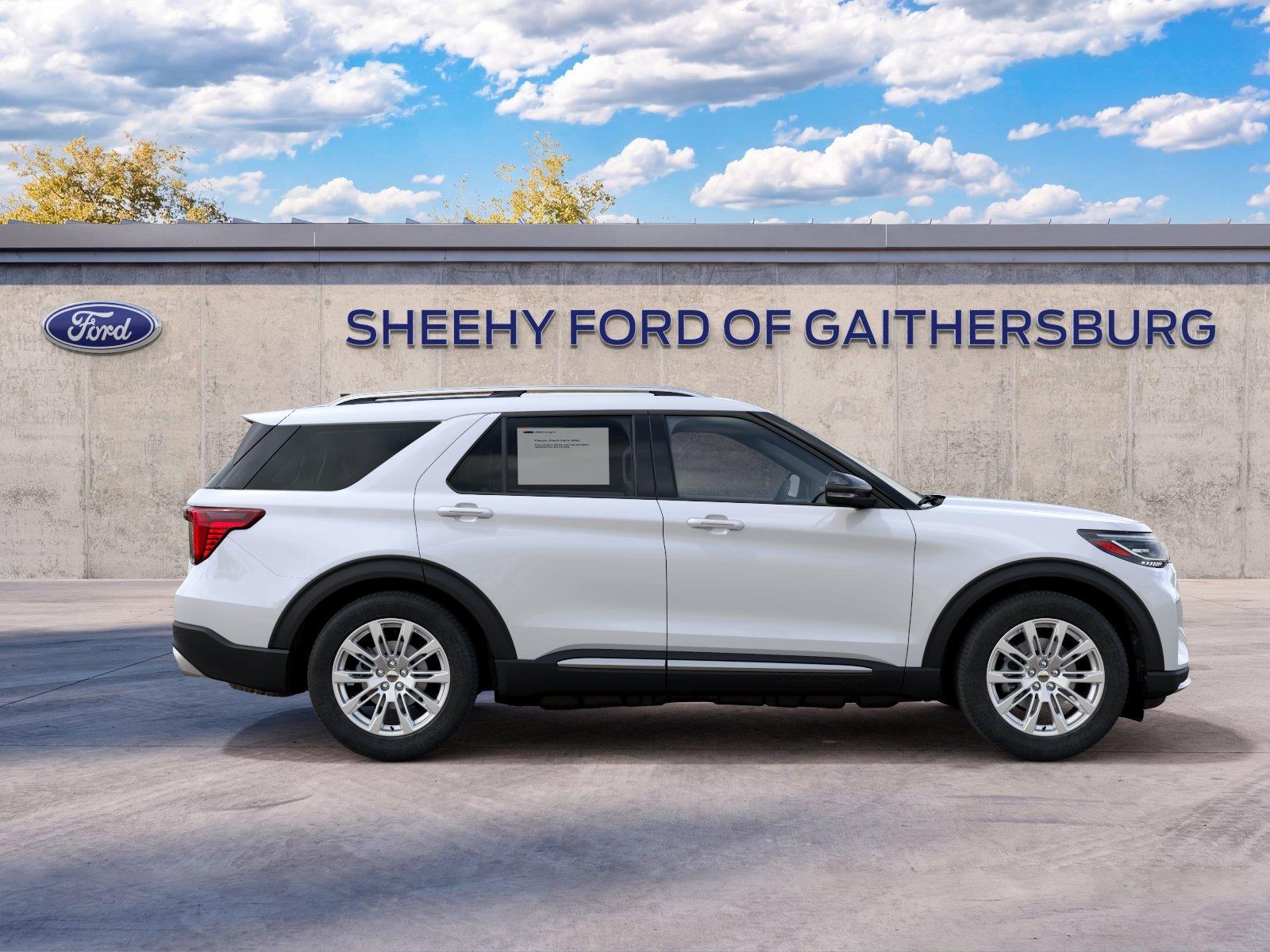 New 2027 Star White Metallic Tri-Coat Ford Platinum image 8