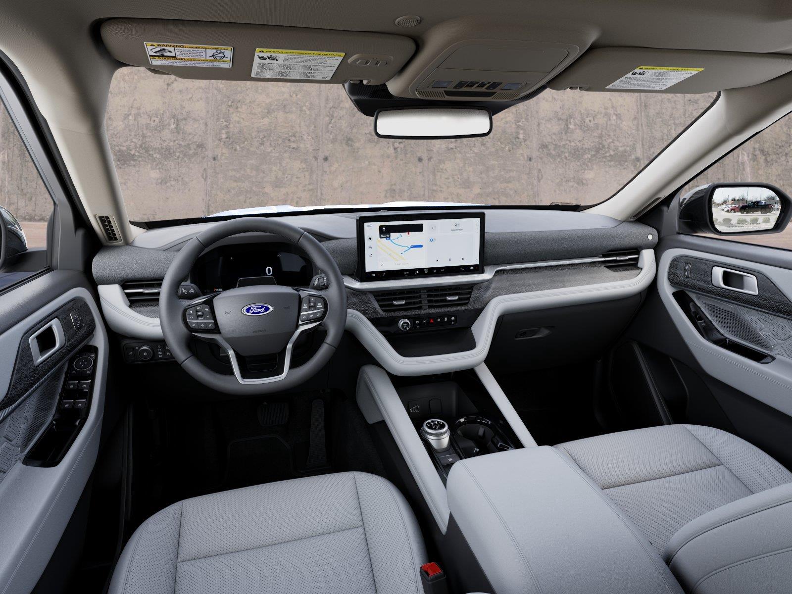 New 2027 Star White Metallic Tri-Coat Ford Platinum image 9