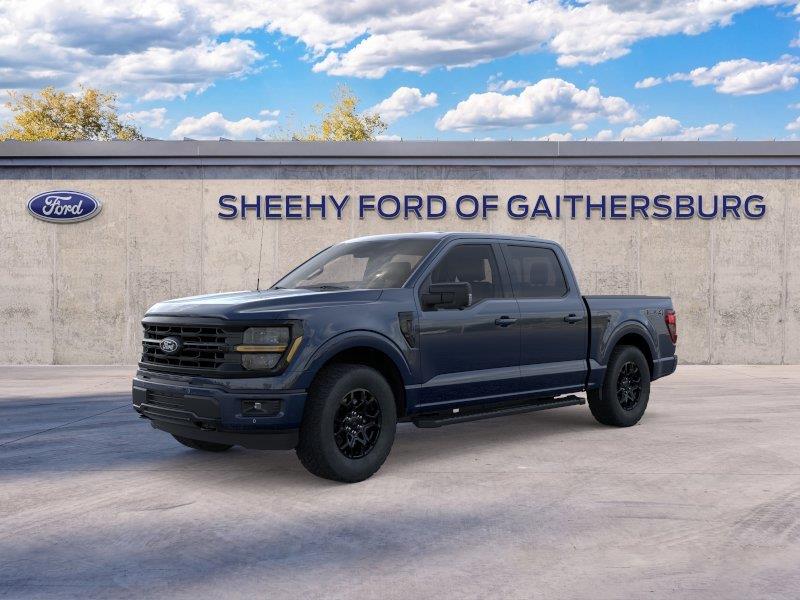 New 2026 Antimatter Blue Metallic Ford XLT image 2
