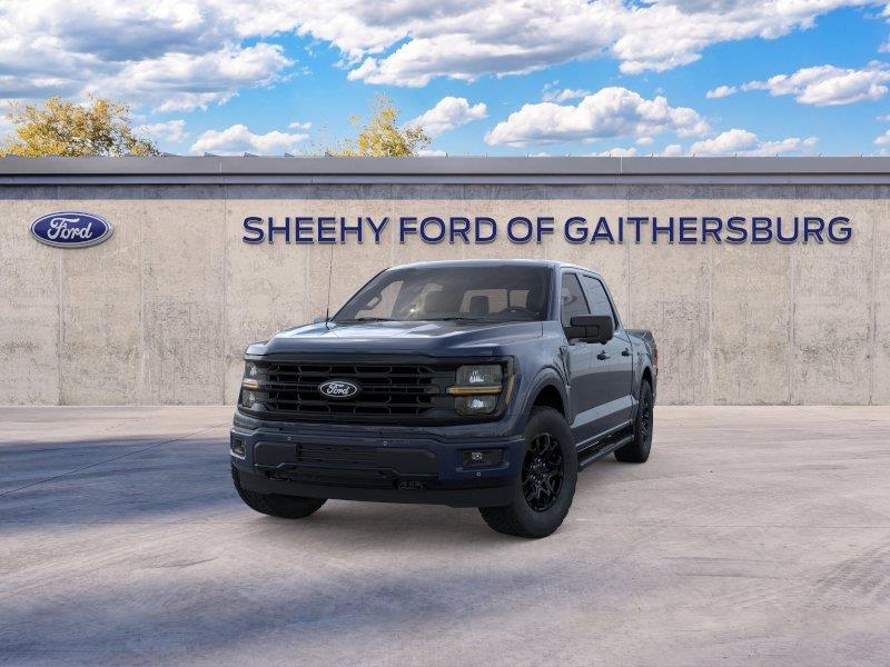 New 2026 Antimatter Blue Metallic Ford XLT image 3