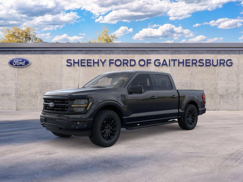 New 2026 Agate Black Metallic Ford XLT image 2