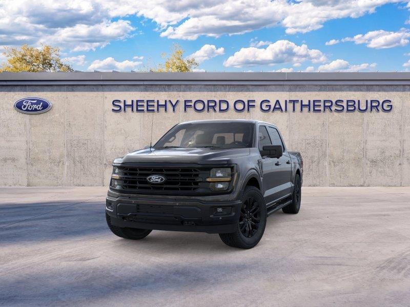 New 2026 Agate Black Metallic Ford XLT image 3