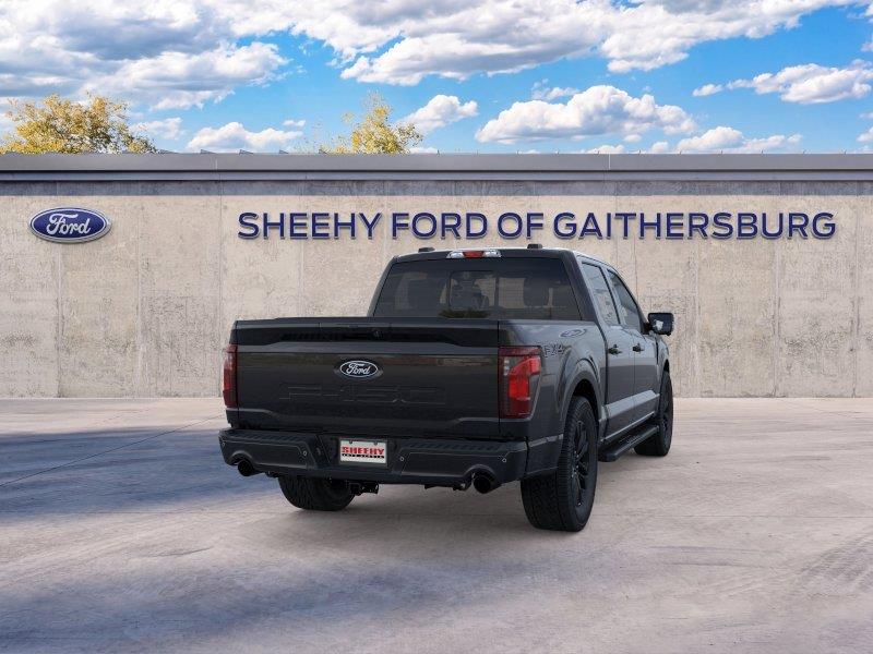 New 2026 Agate Black Metallic Ford XLT image 8
