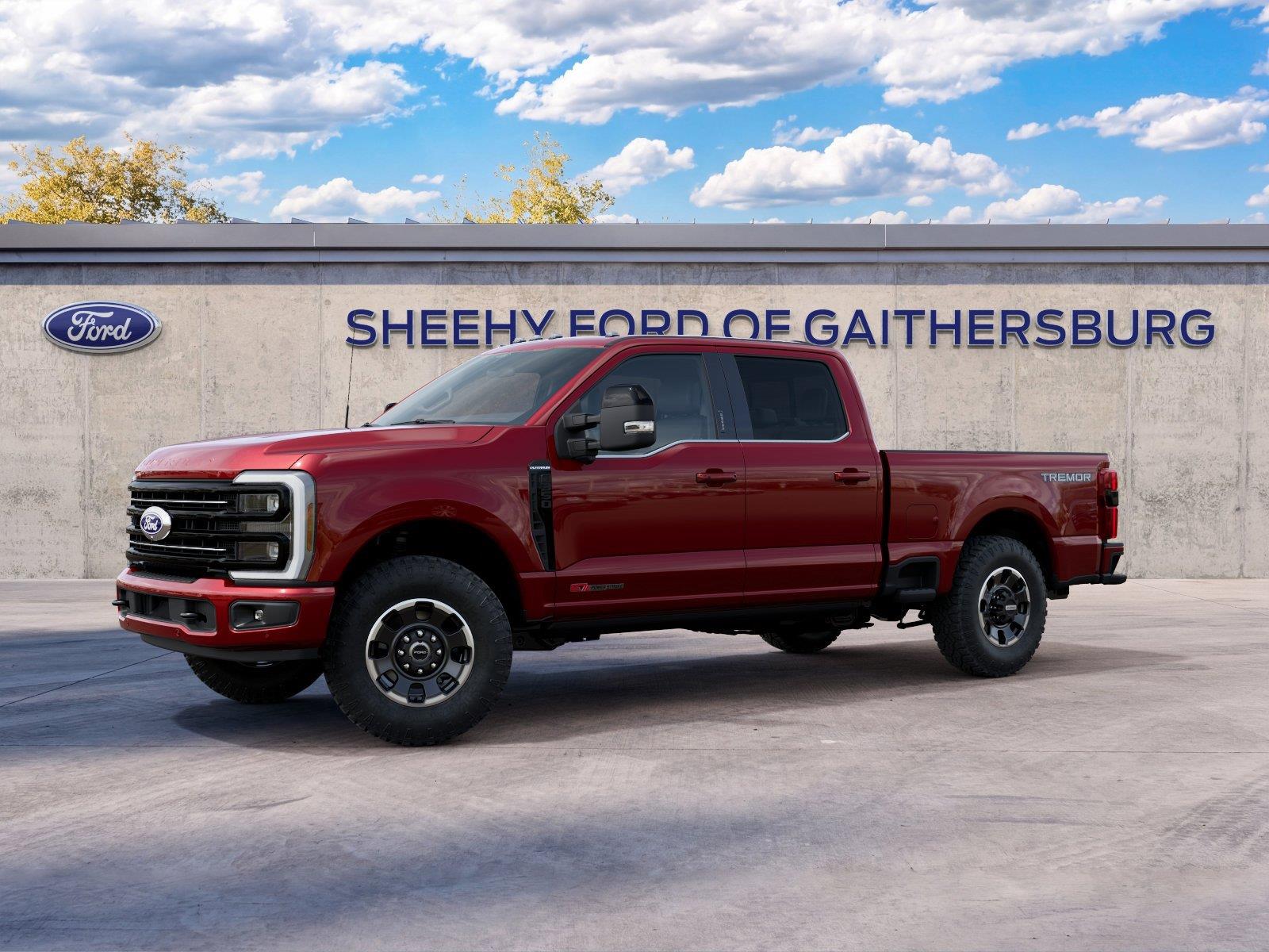 New 2027 Ruby Red Metallic Tinted Clearcoat Ford Platinum image 2