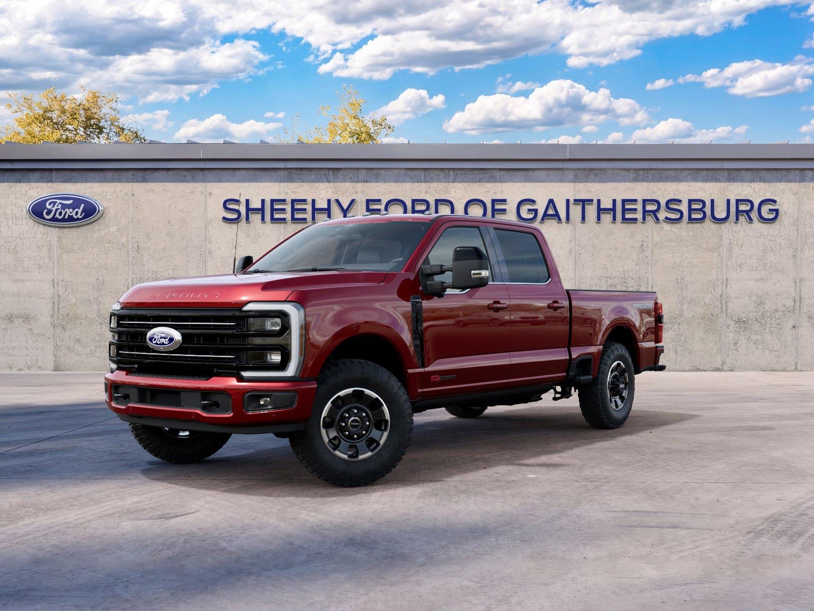 New 2027 Ruby Red Metallic Tinted Clearcoat Ford Platinum image 3
