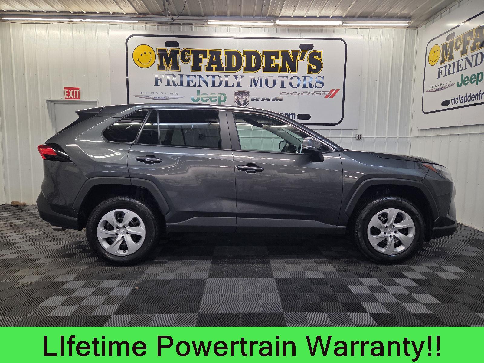 Magnetic Gray Metallic 2025 Toyota RAV4 LE AWD SUV / Crossover All-Wheel Drive Automatic