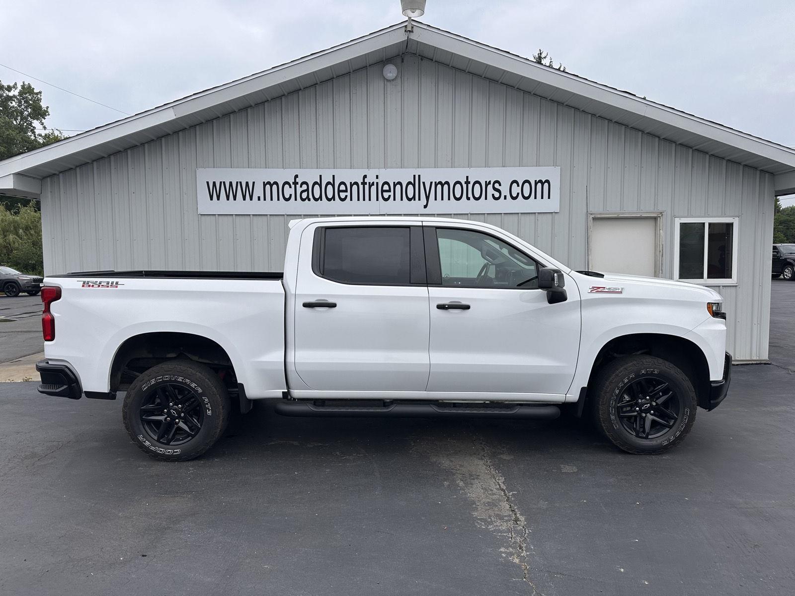 Summit White 2020 Chevrolet Silverado 1500 Pickup Truck Four-Wheel Drive Automatic