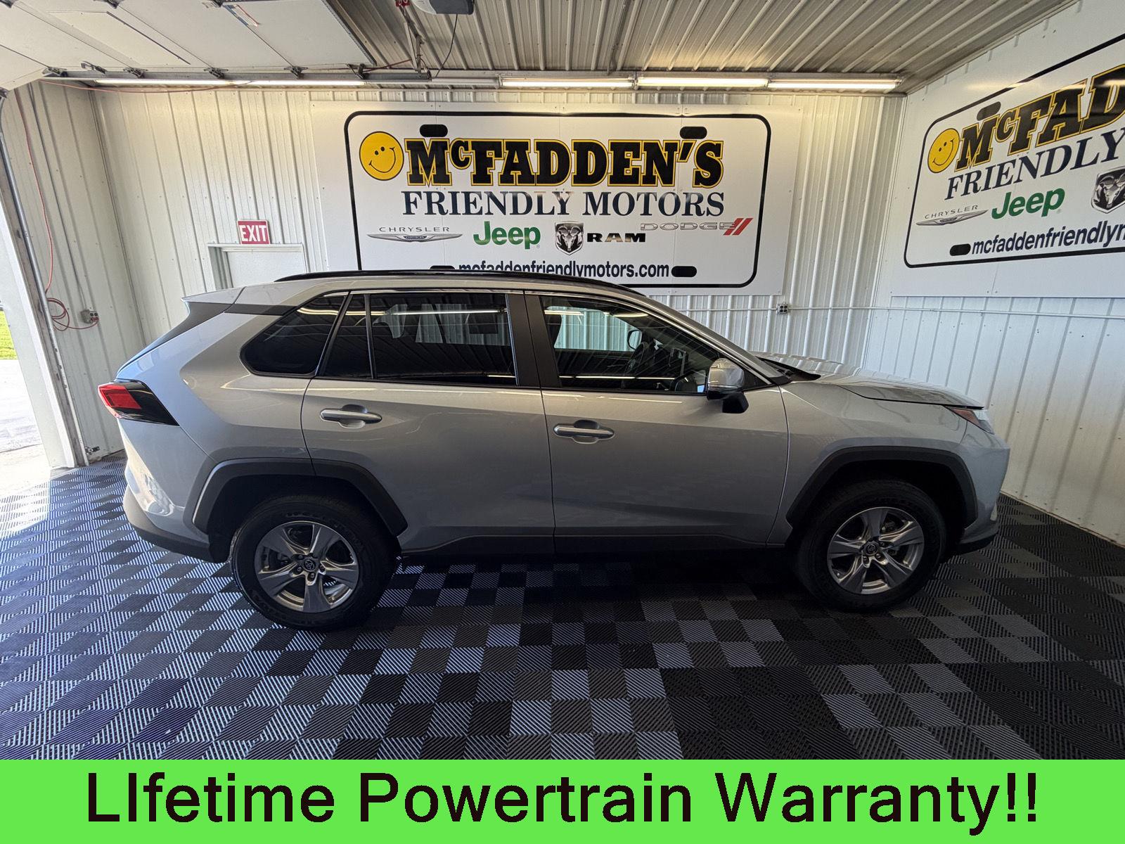 Silver Sky Metallic 2025 Toyota RAV4 SUV / Crossover All-Wheel Drive Automatic