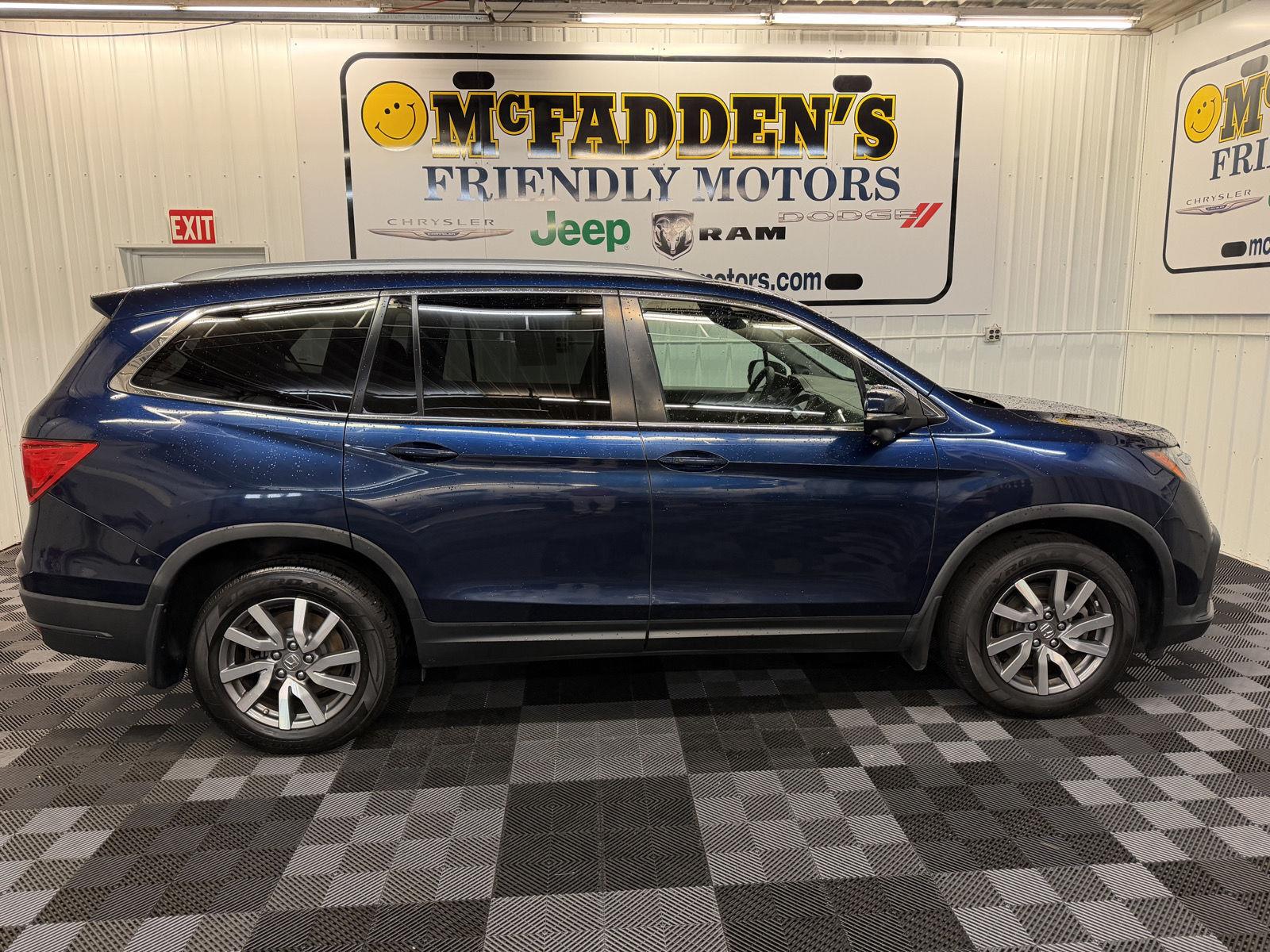 Blue 2020 Honda Pilot SUV / Crossover All-Wheel Drive Automatic
