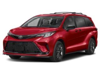 Red (Ruby Flare Pearl) 2026 Toyota Sienna Minivan All-Wheel Drive Continuously Variable Transmission