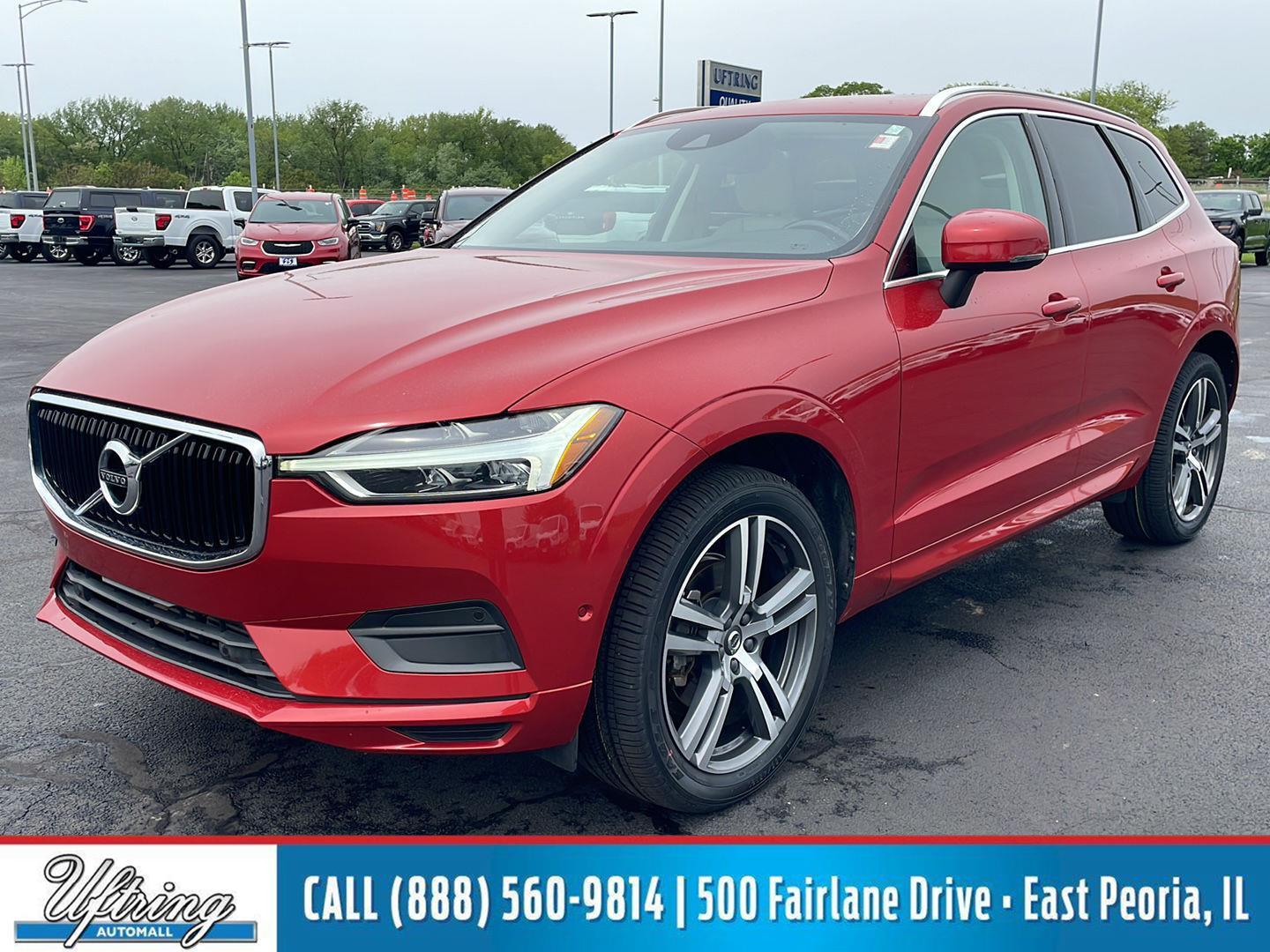 Fusion Red Metallic 2019 Volvo XC60 T5 Momentum FWD SUV / Crossover Front-Wheel Drive Automatic