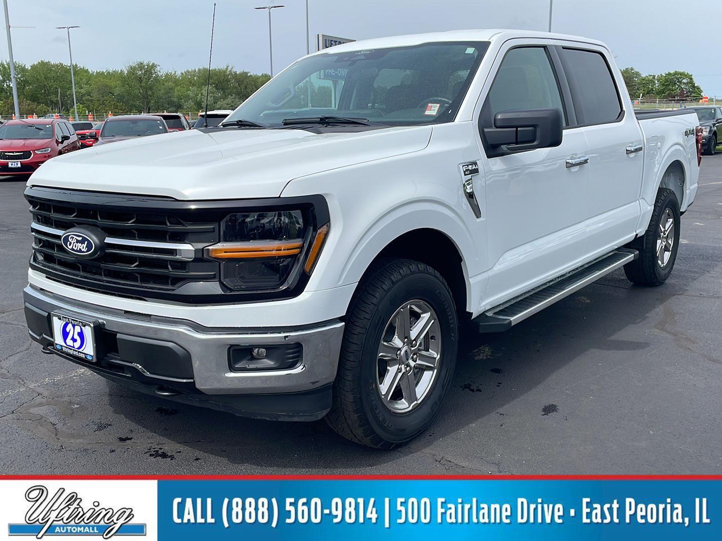 2025 Ford F-150 XLT SuperCrew 4WD Pickup Truck Four-Wheel Drive Automatic