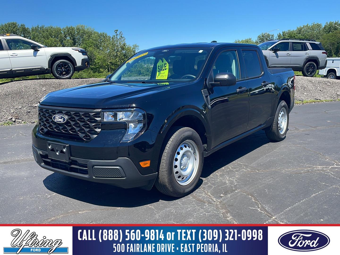 Shadow Black 2026 Ford Maverick Pickup Truck All-Wheel Drive Continuously Variable Transmission