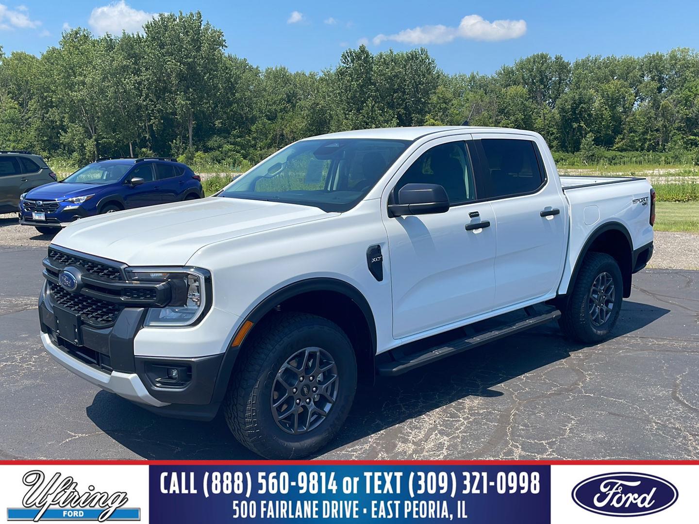 Oxford White 2026 Ford Ranger Pickup Truck Four-Wheel Drive Automatic