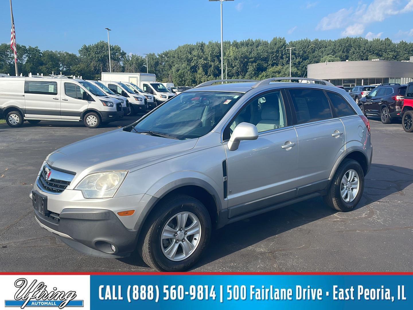 Silver Pearl 2008 Saturn VUE SUV / Crossover Front-Wheel Drive 4-Speed Automatic