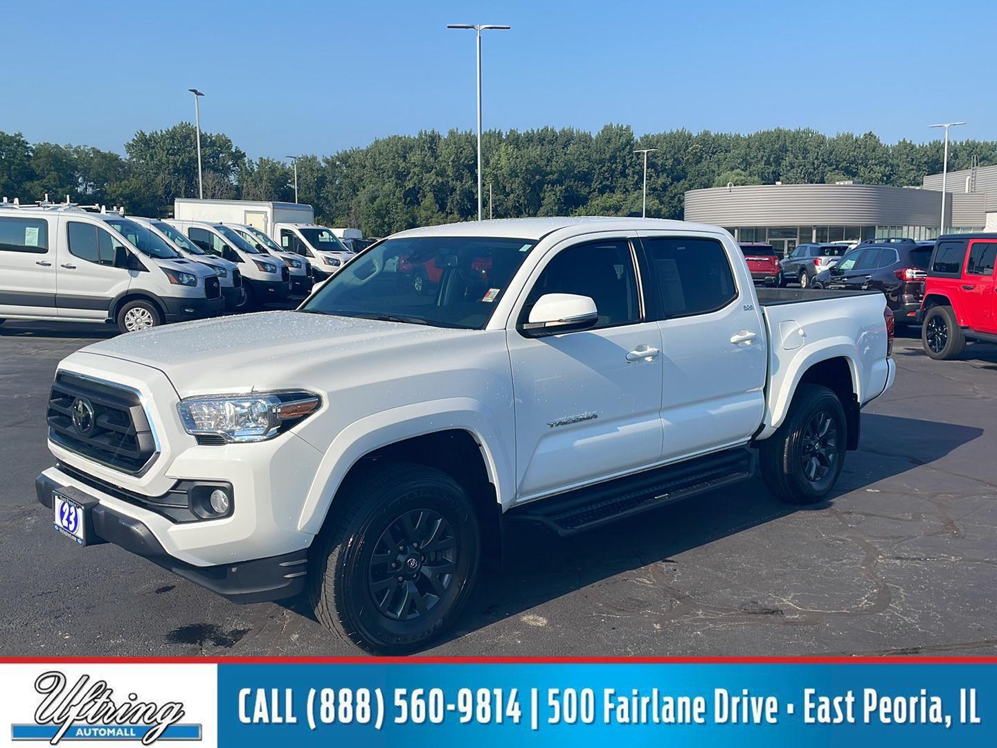 Ice Cap 2023 Toyota Tacoma Pickup Truck Four-Wheel Drive Automatic