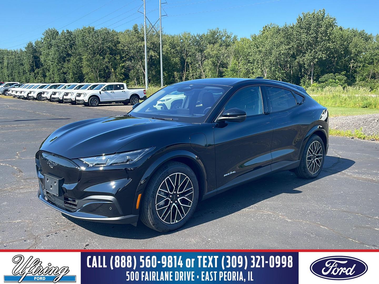 Shadow Black 2026 Ford Mustang Mach-E SUV / Crossover All-Wheel Drive Automatic