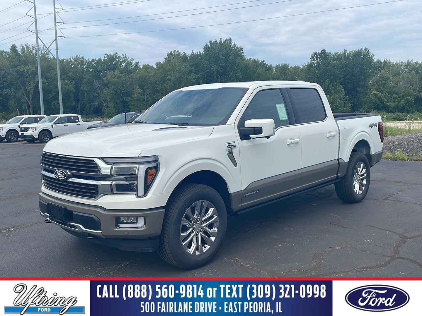 Star White Metallic Tri-Coat 2026 Ford F-150 Pickup Truck Four-Wheel Drive Automatic