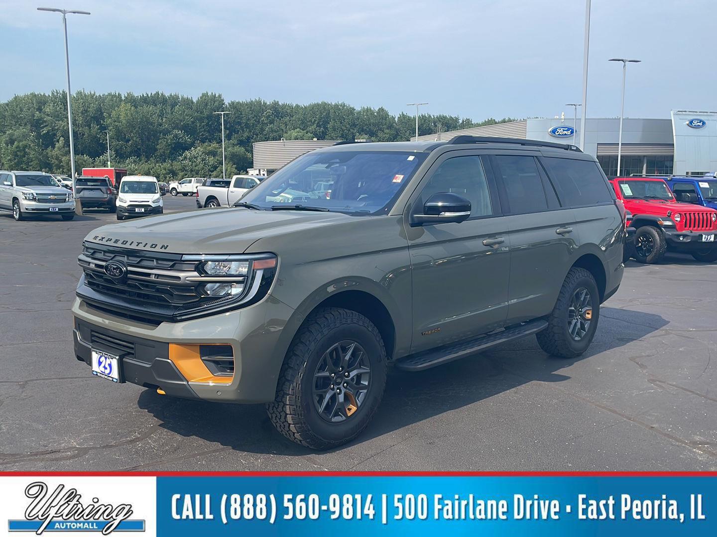 Wild Green 2025 Ford Expedition SUV / Crossover Four-Wheel Drive Automatic