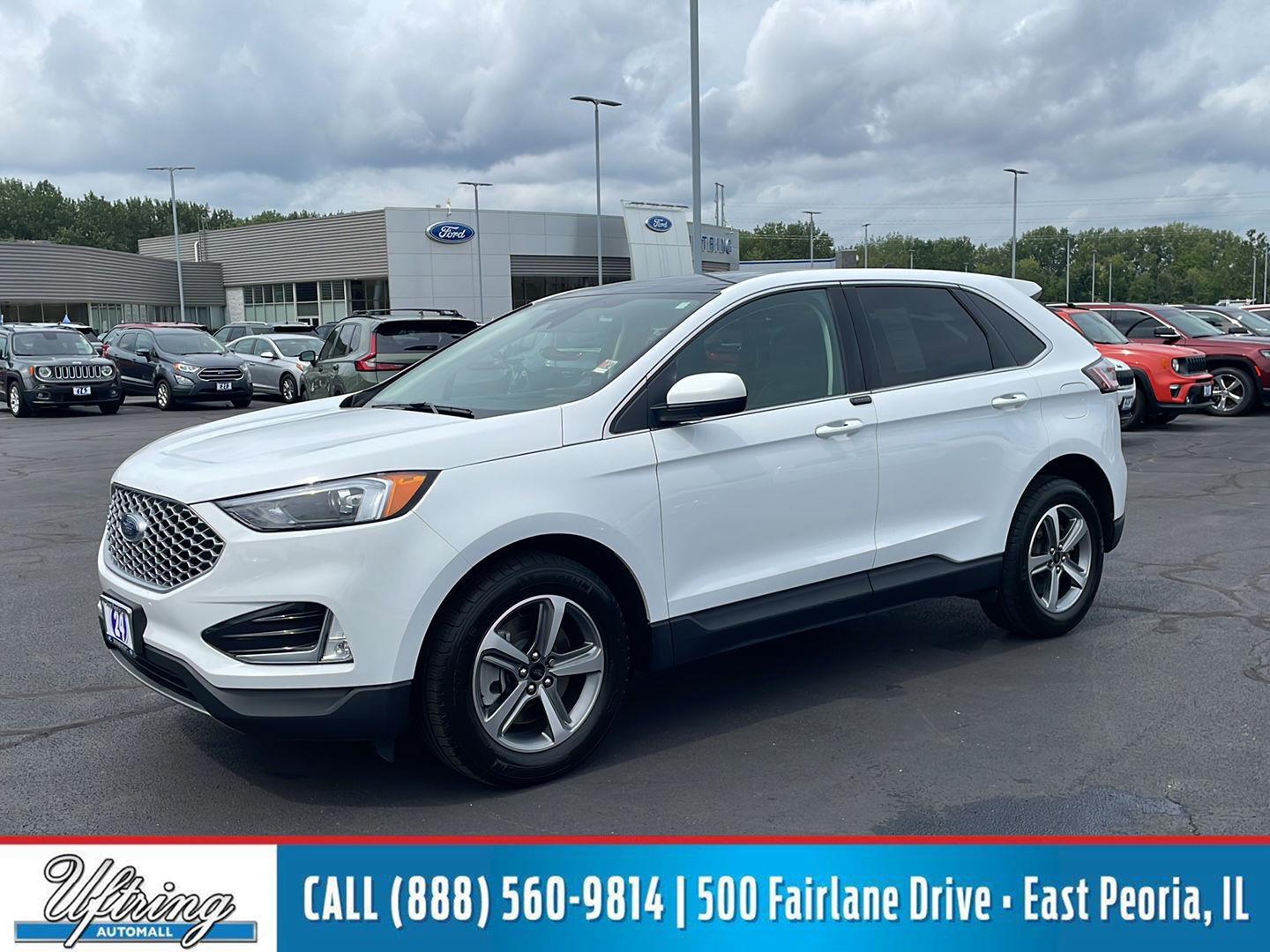 Oxford White 2024 Ford Edge SUV / Crossover All-Wheel Drive 8-Speed Automatic