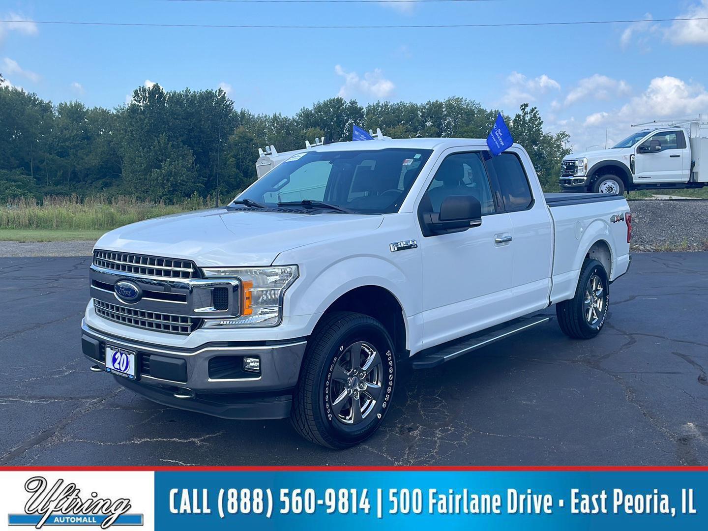 Oxford White 2020 Ford F-150 Pickup Truck Four-Wheel Drive 6-Speed Automatic