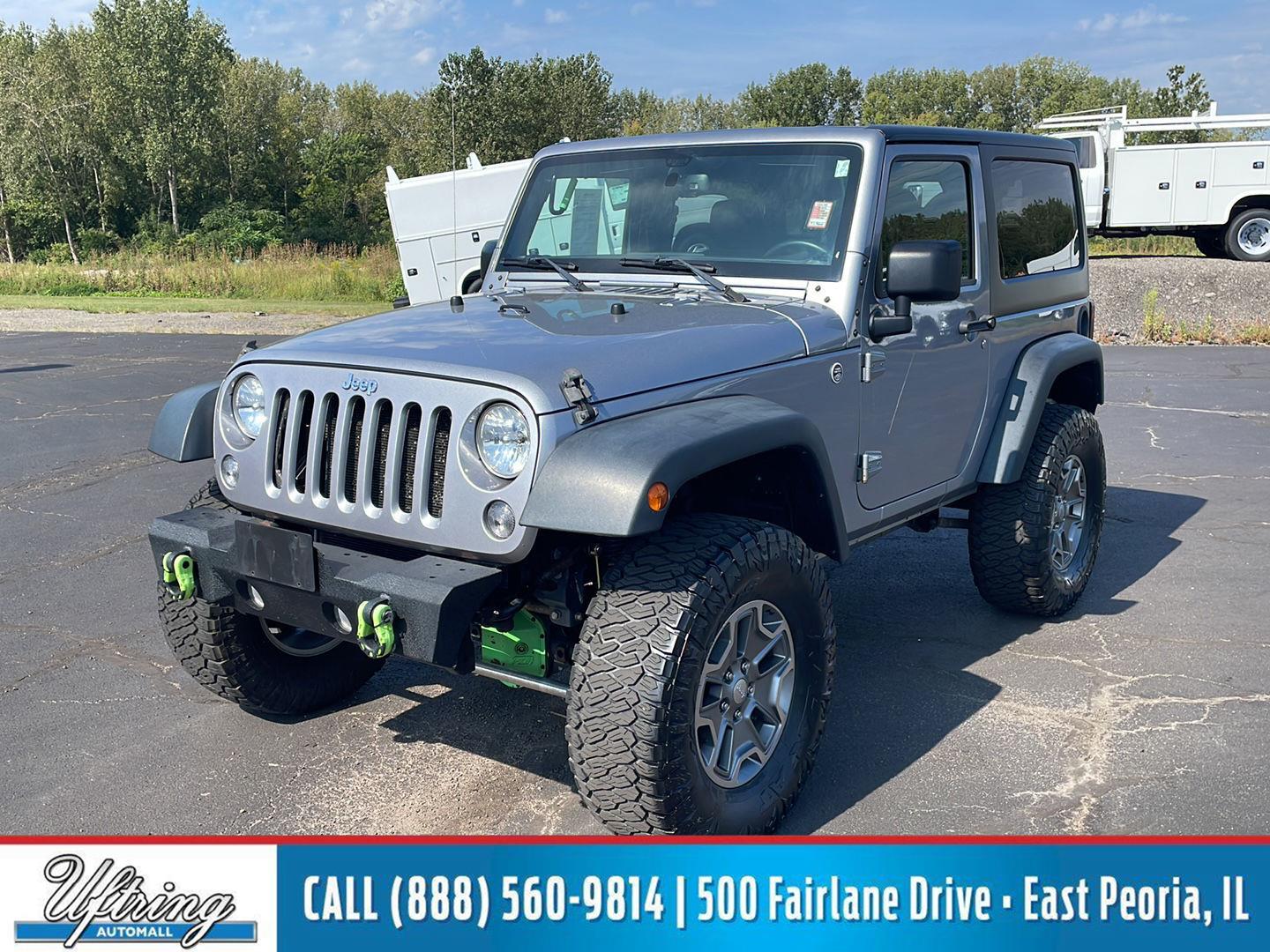 Billet Silver Metallic Clearcoat 2015 Jeep Wrangler SUV / Crossover Four-Wheel Drive 6-Speed Manual