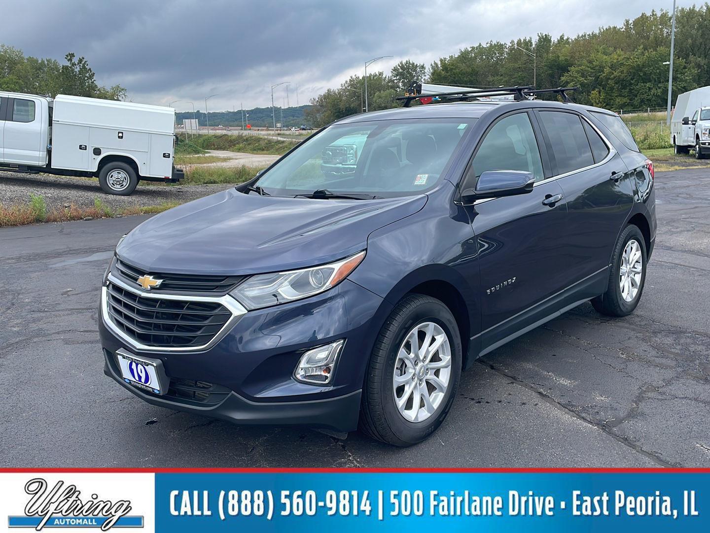 Storm Blue Metallic 2019 Chevrolet Equinox SUV / Crossover Front-Wheel Drive 6-Speed Automatic Overdrive