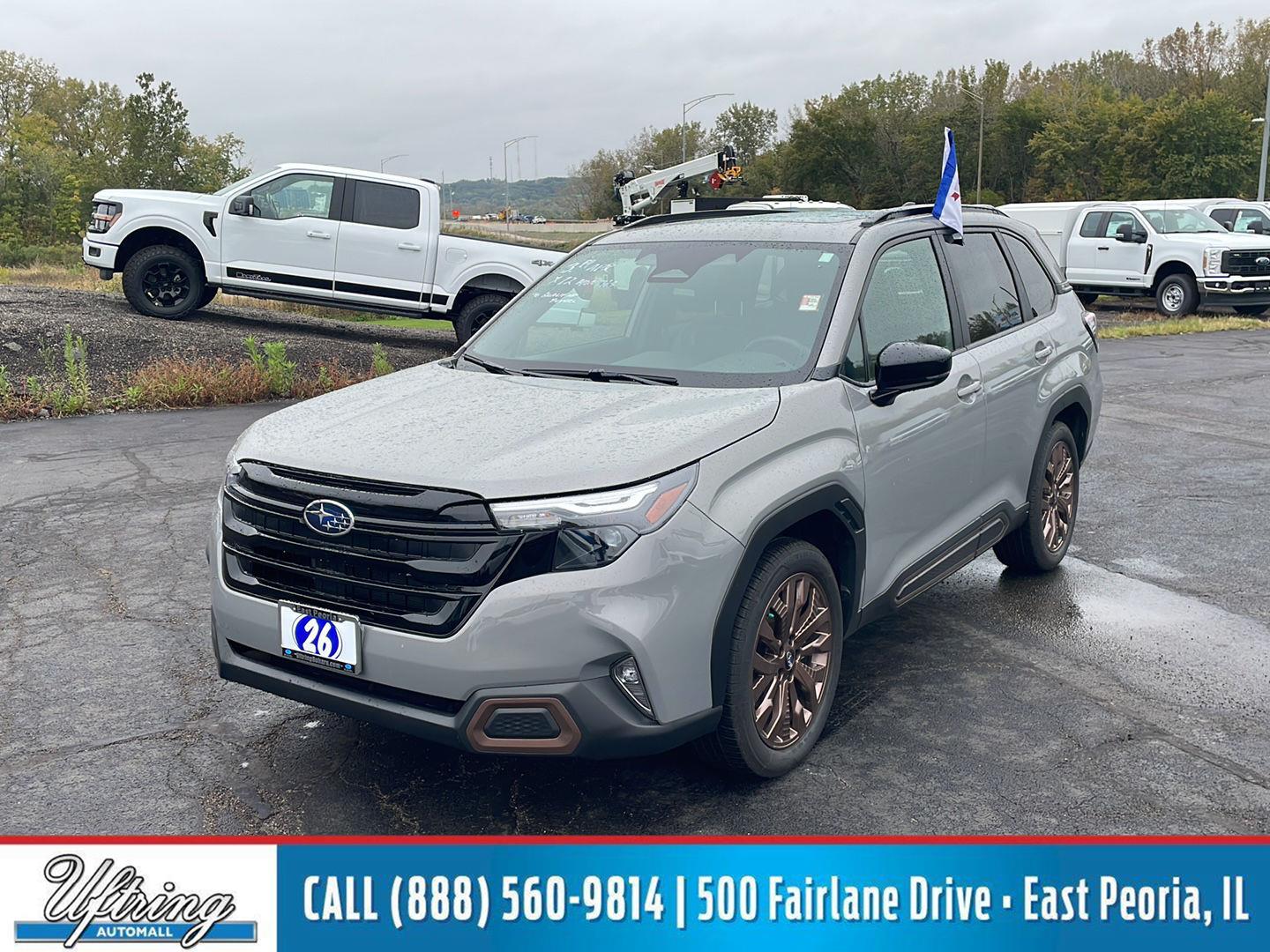 River Rock Pearl 2026 Subaru Forester SUV / Crossover All-Wheel Drive Continuously Variable Transmission
