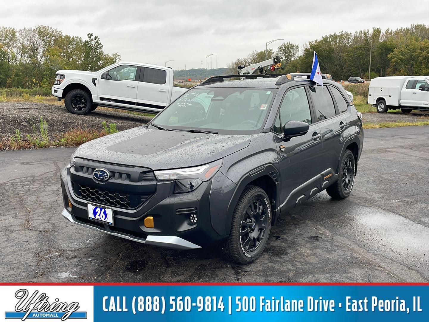 Magnetite Gray Metallic 2026 Subaru Forester SUV / Crossover All-Wheel Drive Continuously Variable Transmission
