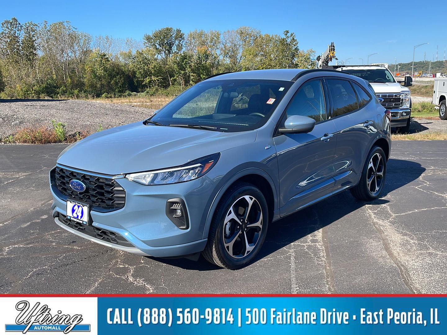 Vapor Blue 2024 Ford Escape SUV / Crossover All-Wheel Drive 8-Speed Automatic