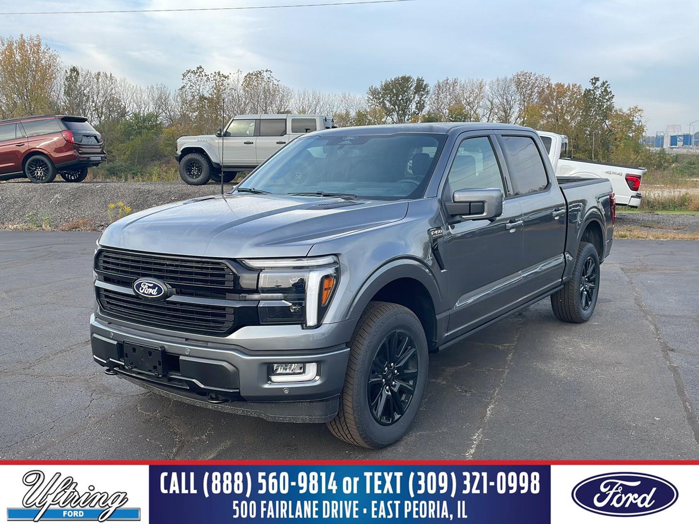 Carbonized Gray Metallic 2026 Ford F-150 Pickup Truck Four-Wheel Drive Automatic