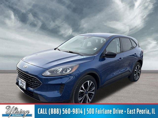 Atlas Blue 2022 Ford Escape SE AWD SUV / Crossover All-Wheel Drive 8-Speed Automatic
