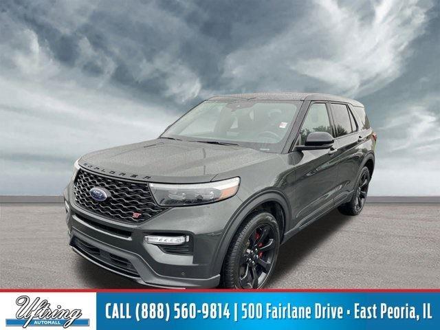 Forged Green 2022 Ford Explorer ST AWD SUV / Crossover All-Wheel Drive Automatic