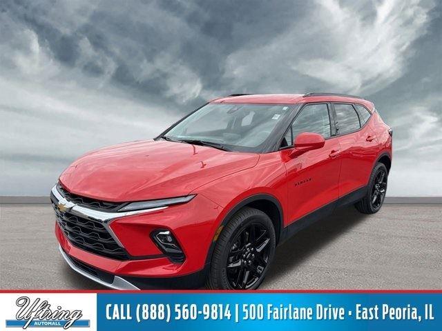 Red Hot 2023 Chevrolet Blazer 2LT FWD SUV / Crossover Front-Wheel Drive 9-Speed Automatic