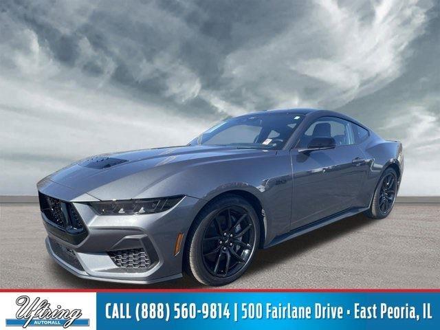 Carbonized Gray 2025 Ford Mustang GT Premium Fastback RWD Coupe Rear-Wheel Drive Automatic