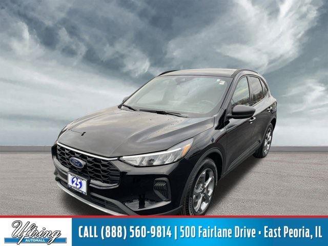 Agate Black 2025 Ford Escape Hybrid ST-Line FWD SUV / Crossover Front-Wheel Drive Continuously Variable Transmission