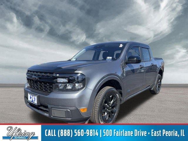 Carbonized Gray Metallic 2024 Ford Maverick XLT SuperCrew AWD Pickup Truck All-Wheel Drive 8-Speed Automatic