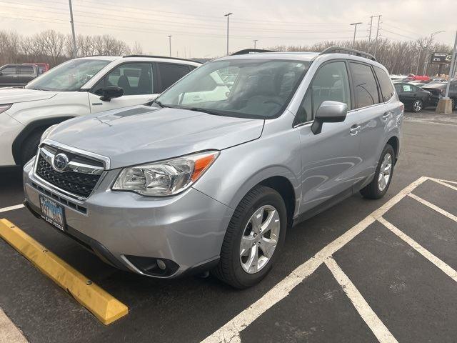 Ice Silver Metallic 2014 Subaru Forester 2.5i Limited SUV / Crossover All-Wheel Drive Continuously Variable Transmission