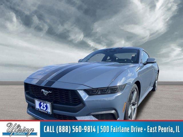 Vapor Blue 2025 Ford Mustang EcoBoost Fastback RWD Coupe Rear-Wheel Drive Automatic