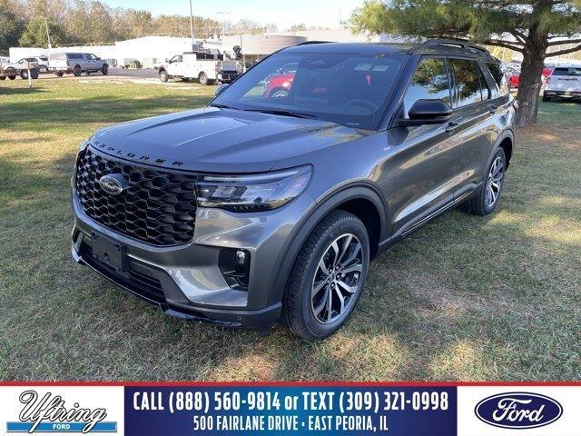 Carbonized Gray Metallic 2026 Ford Explorer ST-Line AWD SUV / Crossover All-Wheel Drive Automatic