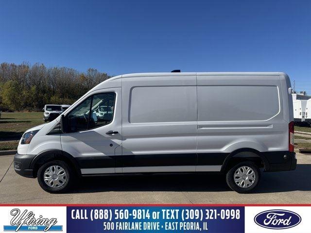 Oxford White 2026 Ford Transit Cargo 250 Medium Roof LB RWD Van Rear-Wheel Drive Automatic