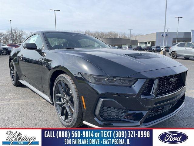 Shadow Black 2026 Ford Mustang GT Premium Fastback RWD Coupe Rear-Wheel Drive Automatic