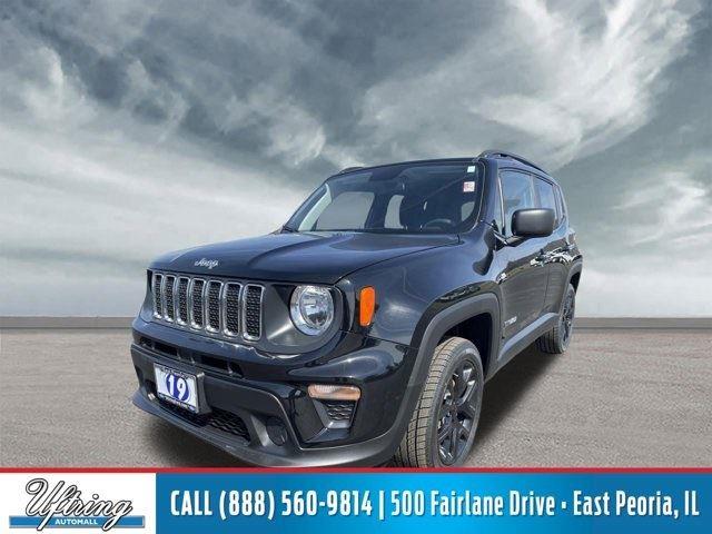 Black Clearcoat 2019 Jeep Renegade Sport 4WD SUV / Crossover Four-Wheel Drive 9-Speed Automatic