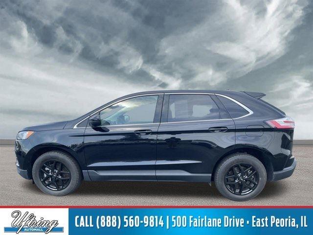 Agate Black 2023 Ford Edge SEL AWD SUV / Crossover All-Wheel Drive 8-Speed Automatic