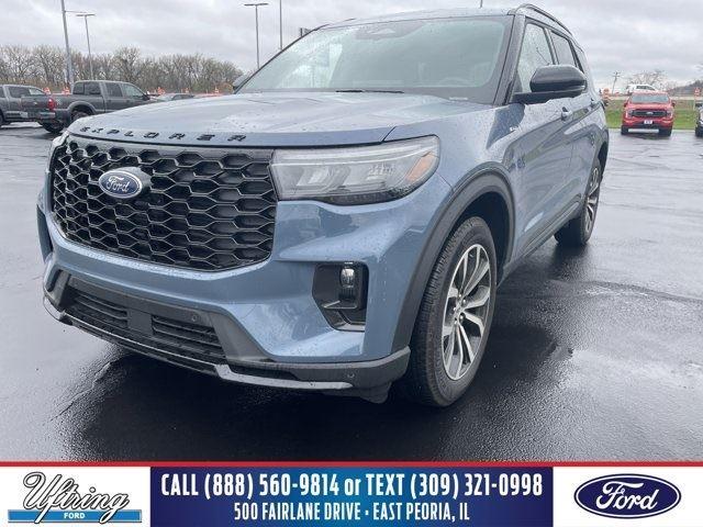 Vapor Blue Metallic 2026 Ford Explorer ST-Line AWD SUV / Crossover All-Wheel Drive Automatic