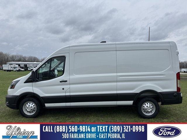 Oxford White 2026 Ford Transit Cargo 250 Medium Roof LB AWD Van All-Wheel Drive Automatic