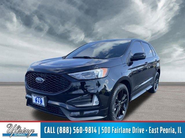 Agate Black 2023 Ford Edge ST Line AWD SUV / Crossover All-Wheel Drive 8-Speed Automatic