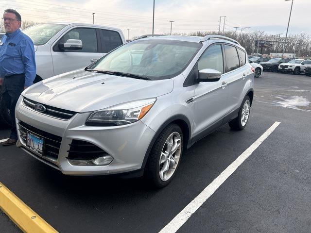 Ingot Silver 2015 Ford Escape Titanium FWD SUV / Crossover Front-Wheel Drive 6-Speed Automatic